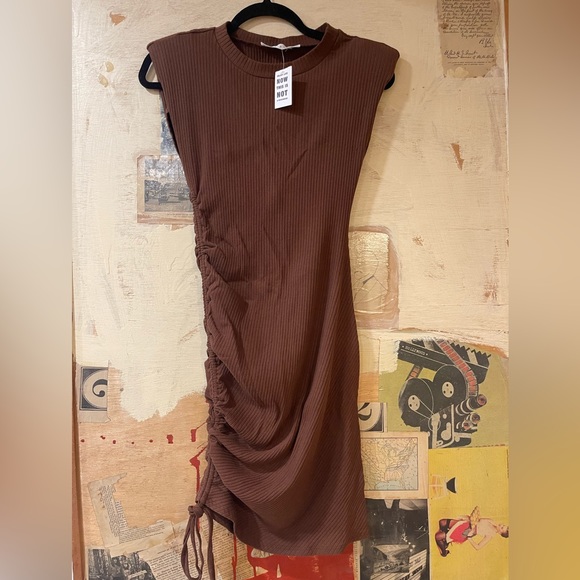 Lush‎ Brown midi dress - Picture 1 of 5